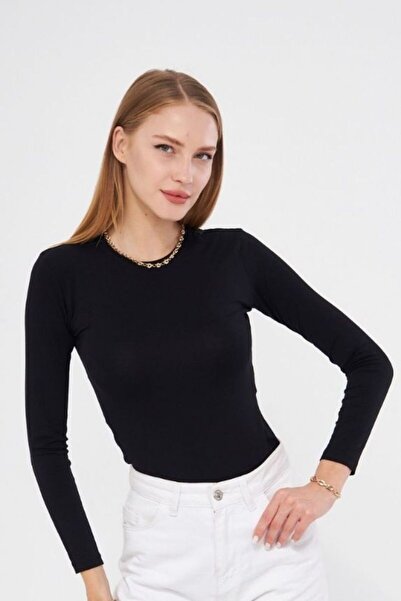 Irmak Kerekli Боди Badi с дълъг ръкав, вискоза и ликра, 101 бр.