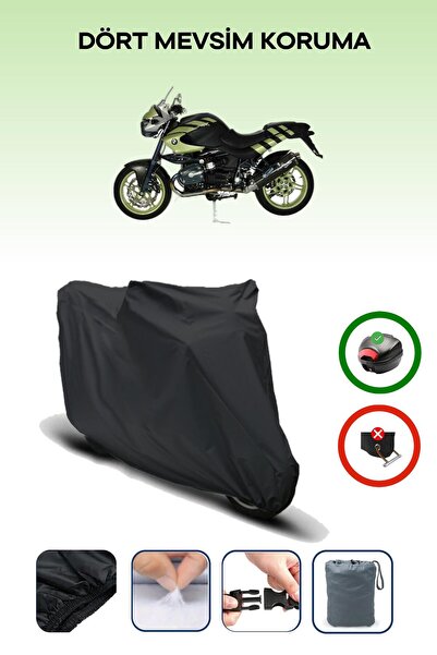 Breen BMW R 1150 R Rear Bag Compatible Black Motorcycle Tarpaulin Waterproof ...
