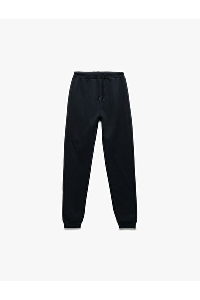 Koton Βασικό αθλητικό παντελόνι Jogger με βαμβακερή δεμένη μέση
