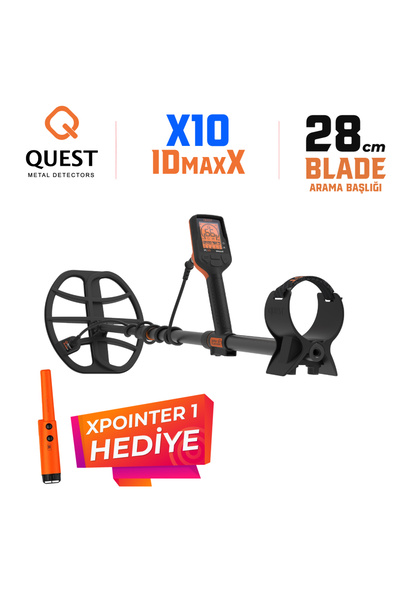 Dedektör Burada X10 IDmaxX Dedektör + XPointer 1 (Avantajlı Paket)