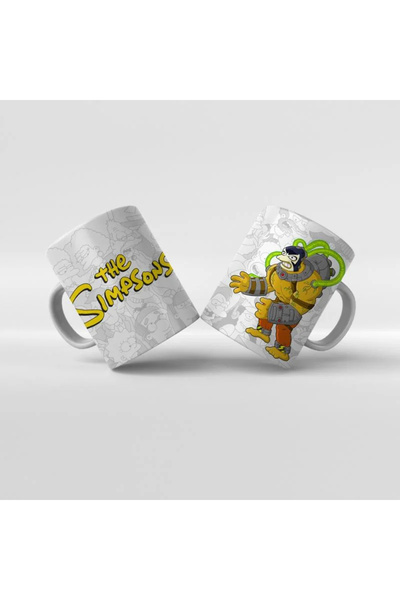 Rengineshop Printed Mug the Simpsons Characters - Y1