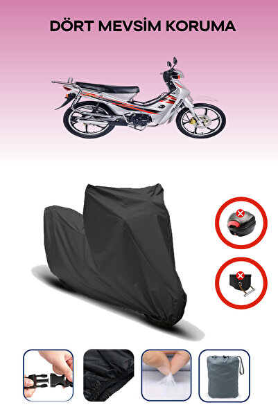 Breen بلاك فالكون Kmt 50 Magic متوافق مع القماش المشمع للدراجات النارية، غطاء...