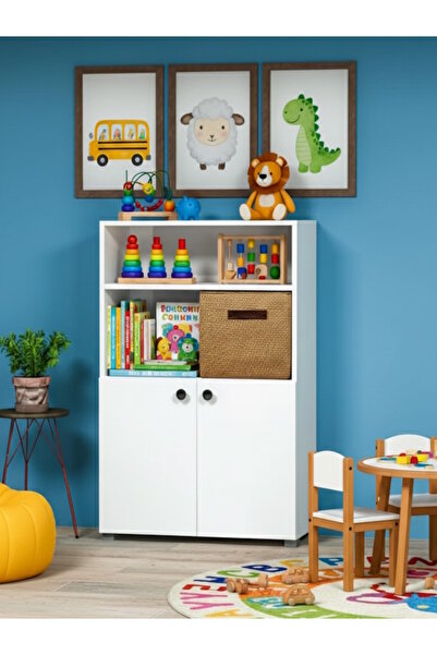 yamandekorasyon Rio Modern Dikey Kapaklı Kitaplık & organizer & düzenleyici &...