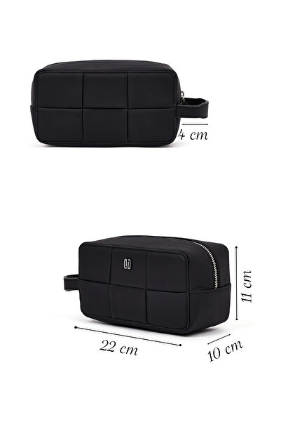 Derimod Erkek Siyah Deri El Çantası 25SBD330118