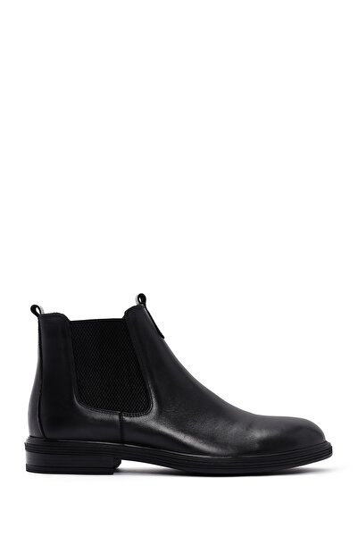 Derimod Men's Black Leather Chelsea Boots 25Wfd670518