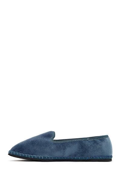 Derimod Women's Blue Fabric Loafer 25Afd20546F