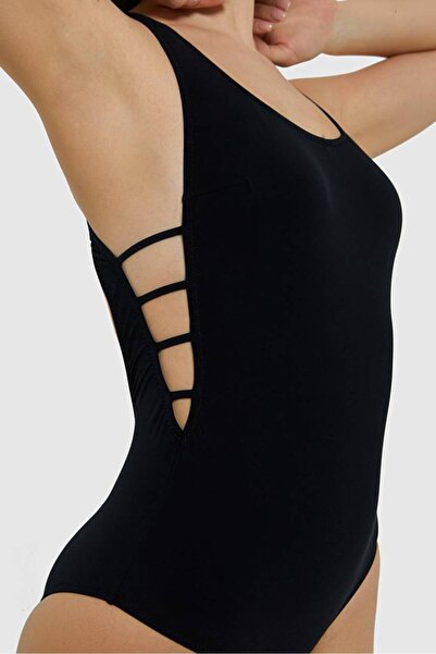 AYYILDIZ 3003 Black Swimsuit