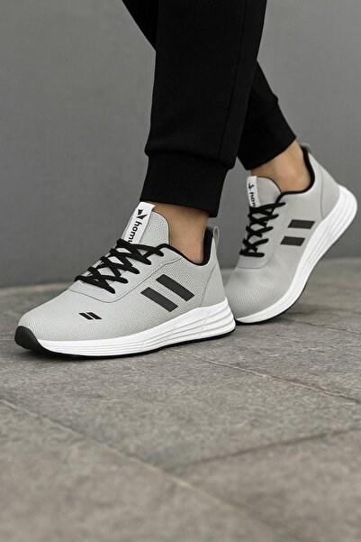 homiro Unisex šněrovací úplet Poly Sole Sportovní boty-Ice-Black