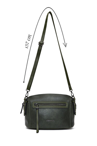 Derimod Kadın Yeşil Uzun Askılı Çapraz Çanta 25ABD260318