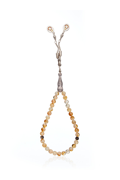 GSStore Galatasaray Sitrin Doğal Taş Tesbih HTG2507