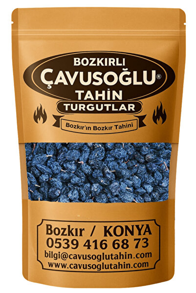 Bozkırlı Çavuşoğlu Doğal Kurutulmuş Keçimen Siyah Kuru Üzüm 500g