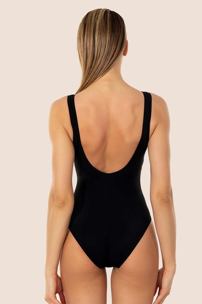 AYYILDIZ 3103 Μαύρο καφέ συσπειρωτικό μαγιό