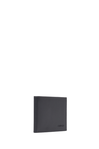 Derimod Men's Gray Leather Wallet 000A2D306918