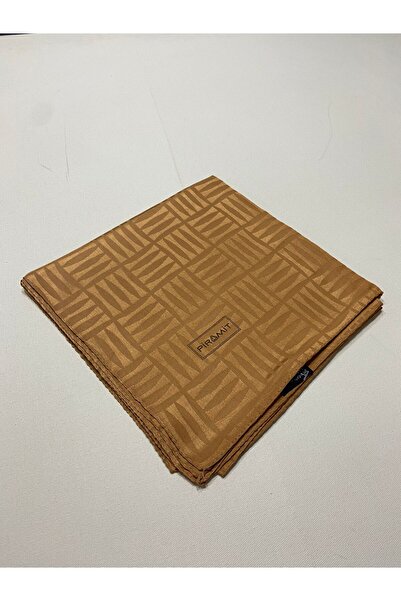 Siyane Women's Jacquard Scarf Camel 95 X 95