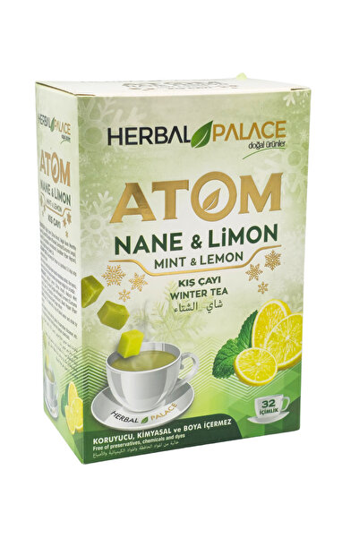 Herbal Palace Atom Çayı Nane Limon Küp & Doğal Lezzet 150 GR