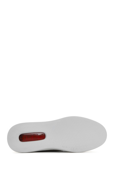 Derimod Erkek Gri Bağcıklı Kalın Tabanlı Deri Sneaker 25SFD700214
