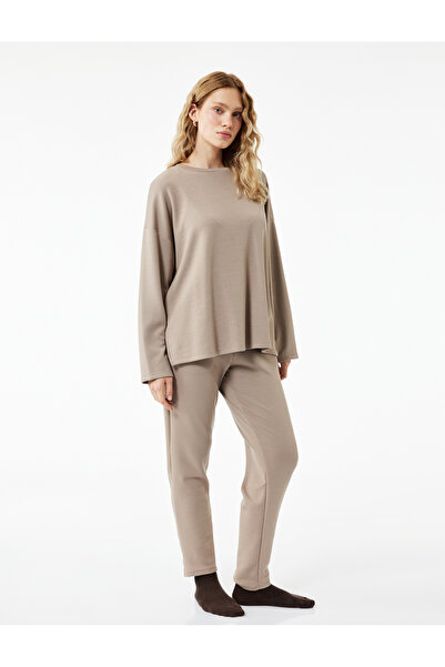 Koton Tie-Waist Modal Pajama Bottoms