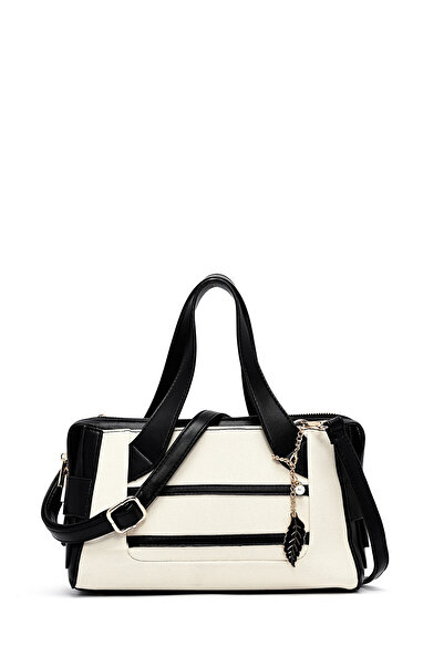 Derimod Women's Cream Long Strap Classic Shoulder Bag 25Sbd263214