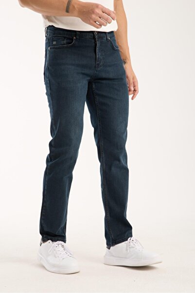 Store Men's Regular Fit Lycra Stretch Jeans - 98% Cotton 2% Lycra