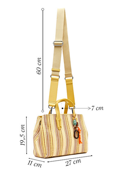 Derimod Women's Yellow Long Strap Shoulder Bag 25Sbd249614