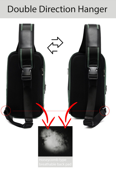 Derimod D-Pack Erkek Yeşil Çapraz Çanta 25SBD30316F