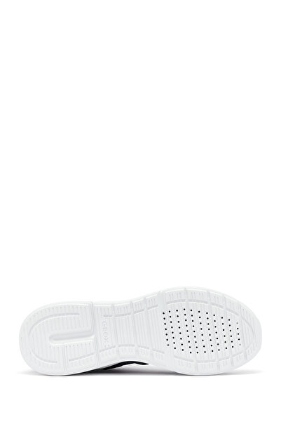 Geox Ανδρικό υφασμάτινο αθλητικό παπούτσι με χοντρή σόλα με κορδόνια σε μπλε ναυτικό χρώμα U55LBB06K9JC4002