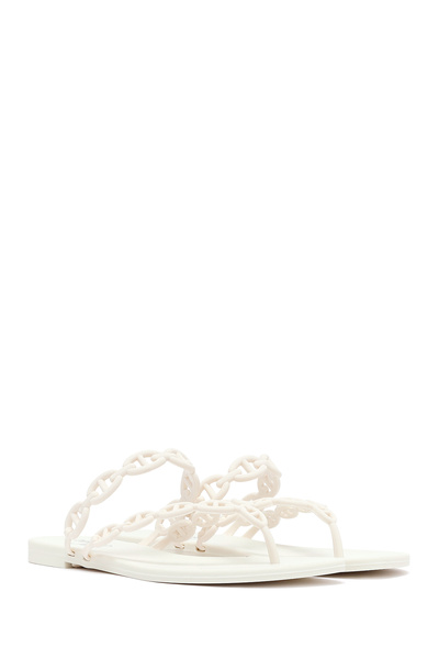 Derimod Kadın Krem Parmak Arası Jelly Terlik 25SFE4750PV