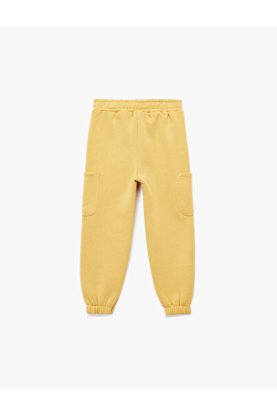 Koton Şardonlu Beli Lastikli Basic Jogger Eşofman Altı
