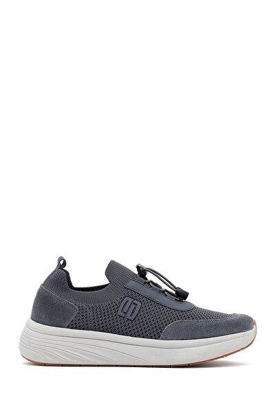 Derimod Zero Erkek Gri Kalın Tabanlı Kumaş Sneaker 25SFD69506F