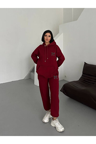 Ferte Women's Oversized Hoodie Sweatshirt & Track Pants Women's Sports Suit Casual Track Suit Set
