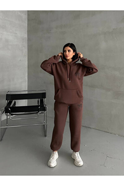 Ferte Women's Oversized Hoodie Sweatshirt & Track Pants Women's Sports Suit Casual Track Suit Set