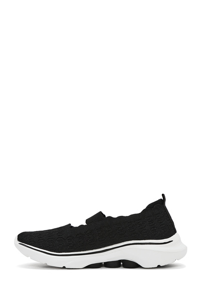 Derimod Zero Women's Black Fabric Sneaker 25Sfe49506F