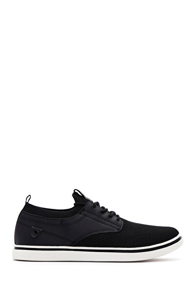 Derimod Zero Men's Black Lace-Up Sneakers 25Sfd69036F