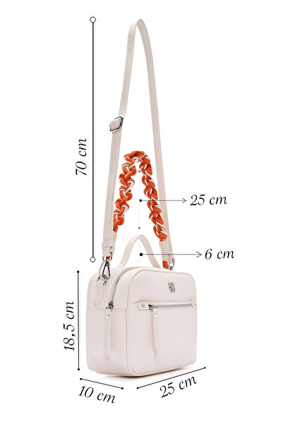 Derimod Γυναικεία τσάντα χιαστί με μακρύ λουράκι 25SBD2432FT