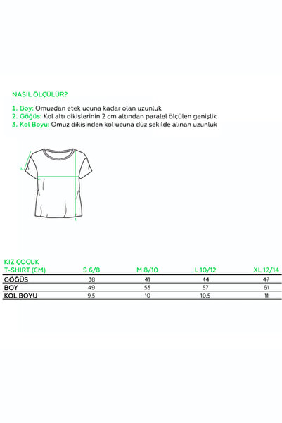 THERECOLOR Organic Short Sleeve Girl's T-Shirt - Black