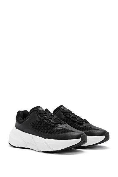Derimod Acbc X Derimod Women's Black Lace-Up Sneaker 24Wfd 435414