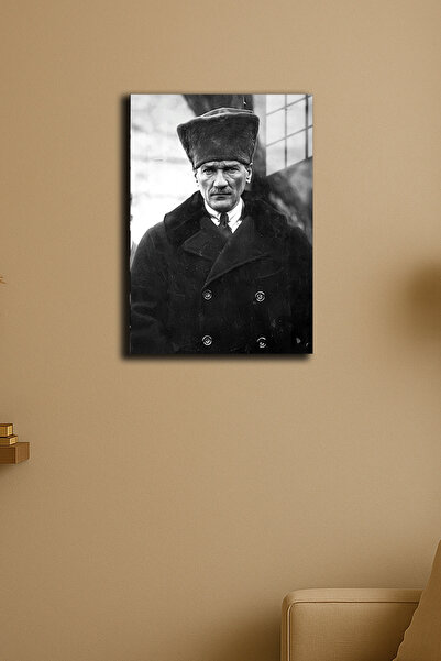 EABASKI "Atatürk" Baskılı Metal Poster , Hediyelik Tablo 30x40 cm
