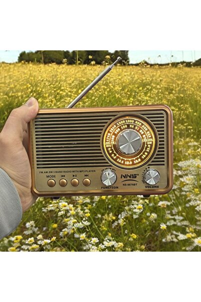 Dexxony Dx-18 Retro & Vintage Nostaljik Radyo Bluetootlu Fenerli Mini Kibar Fm Radyo & Kablosuz Hoparlör