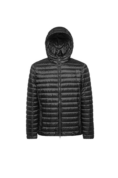 Geox Men's Black Warrens Hooded Coat M4625Bt3146F9000