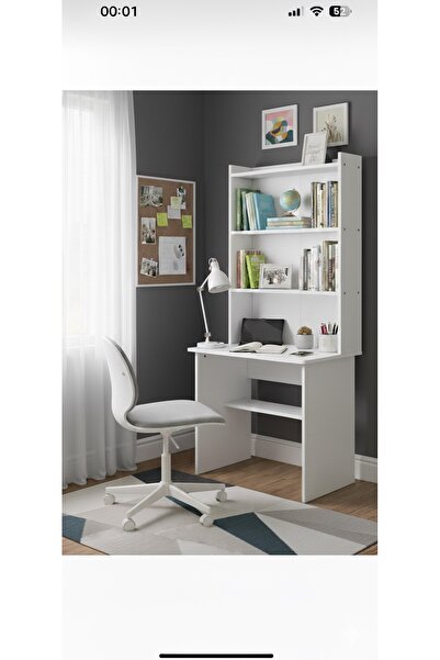 Ofisbazaar Kitaplıklı Çalişma Masası