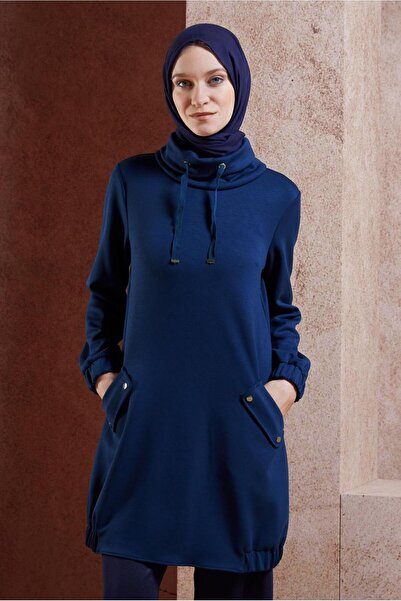 Alvina YAKASI BAĞCIKLI TUNİK 45075