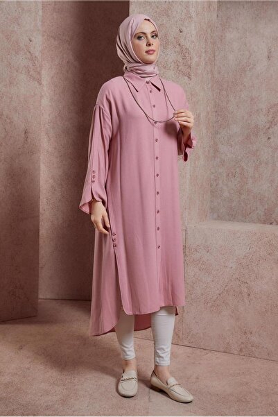 Alvina Viscose Tunic 44420 - Ψηλό και άνετο σχέδιο