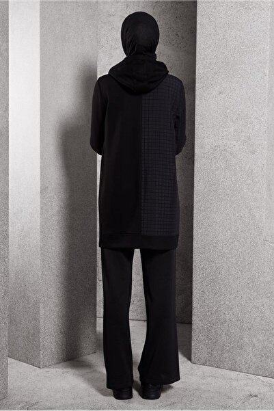 Alvina 45039 Model Hooded Tracksuit Tunic