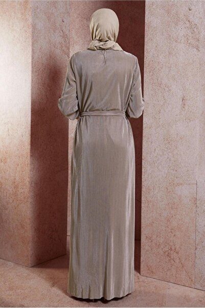 Alvina 44577 Μοντέλο Φόρεμα Χιτζάμπ με Ζώνη