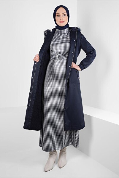 Alvina KAPÜŞONU KÜRKLÜ PARKA 90261
