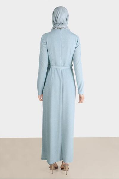 Alvina SİMLİ KEMERLİ ABİYE 50237