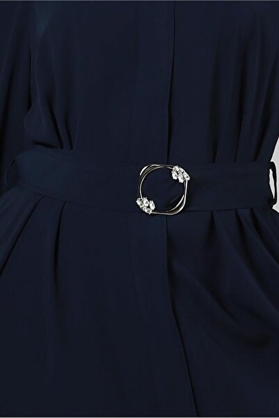 Alvina KEMERLİ MANŞETLERİ LASTİKLİ FERACE 80068