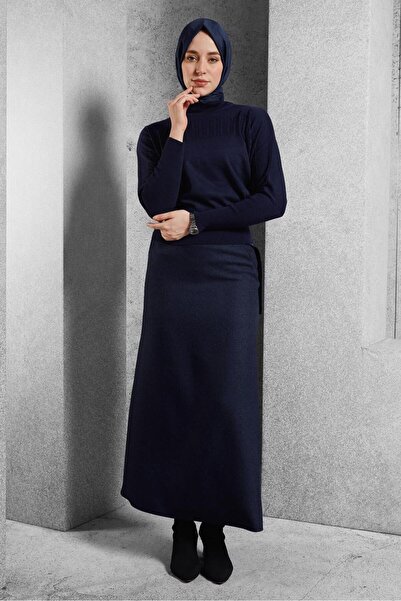 Alvina Bird Detailed Skirt 60642