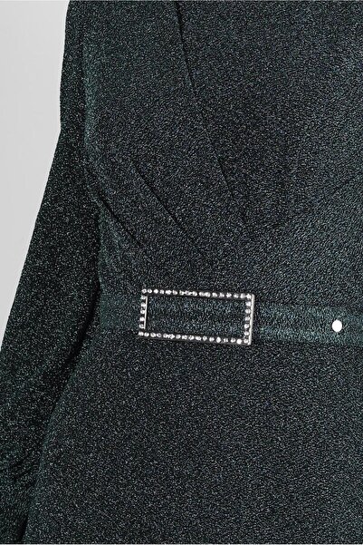 Alvina KEMERLİ SİMLİ ABİYE ELBİSE 50396