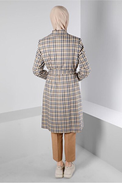 Alvina DESENLİ KUŞAKLI TRENÇKOT 10698